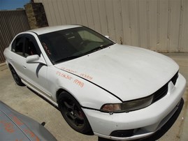 2003 MITSUBISHI GALANT ES 4 DOOR WHITE 2.4 AT 193918